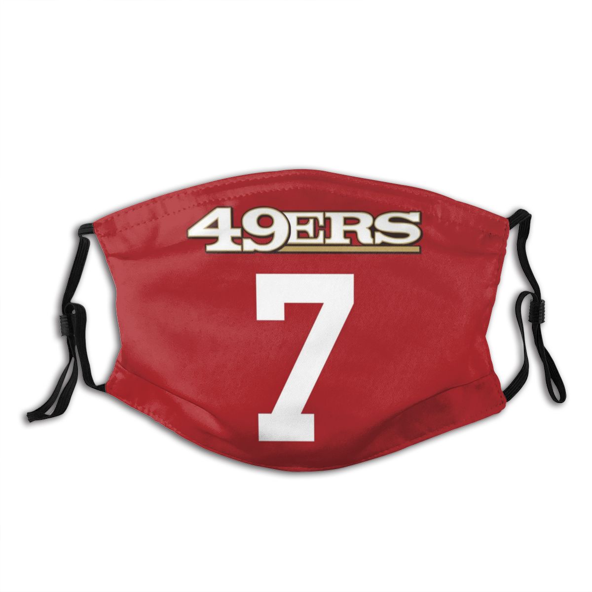 Stitched American SF.49ers #7 Colin Kaepernick Personalize Design Face Mask