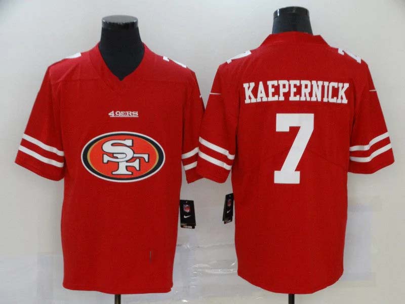 Stitched American SF.49ers #7 Colin Kaepernick Personalize Design Face Mask