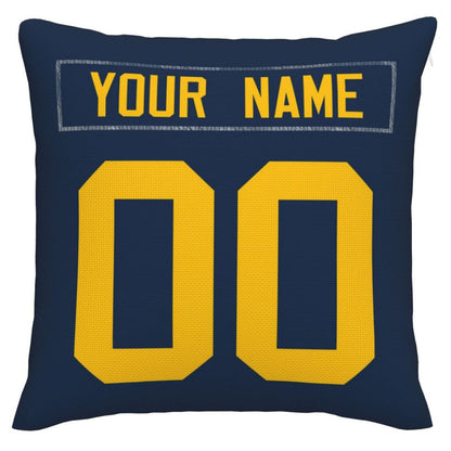 Custom GB.Packers Pillow Decorative Throw Pillow Case - Print Personalized Football Team Fans Name & Number Birthday Gift Football Pillows