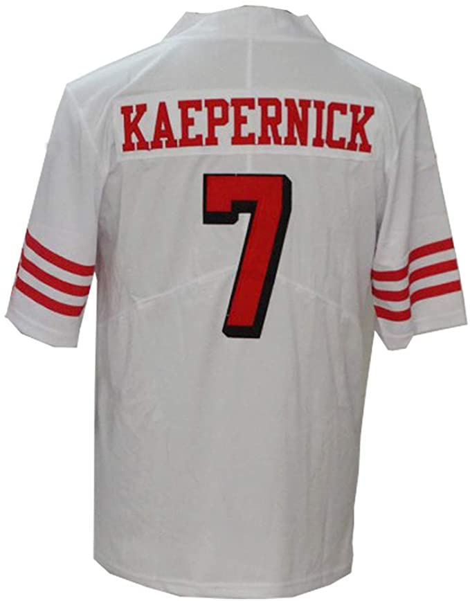 SF.49ers #7 Colin Kaepernick Embroidered Men Jersey American Stitched Football Jerseys