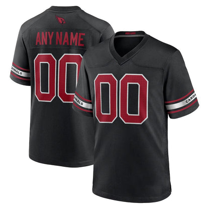 Custom A.Cardinal 2024 Arizona Cardinals Black Game Jersey American Football Stitched Jerseys