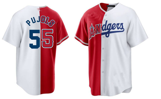 Baseball Jerseys Custom dodgers and the angels Jersey