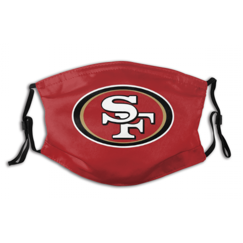 Stitched American SF.49ers #7 Colin Kaepernick Personalize Design Face Mask