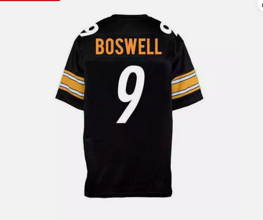 P.Steelers  #9 Chris Boswell Game Jersey - Black