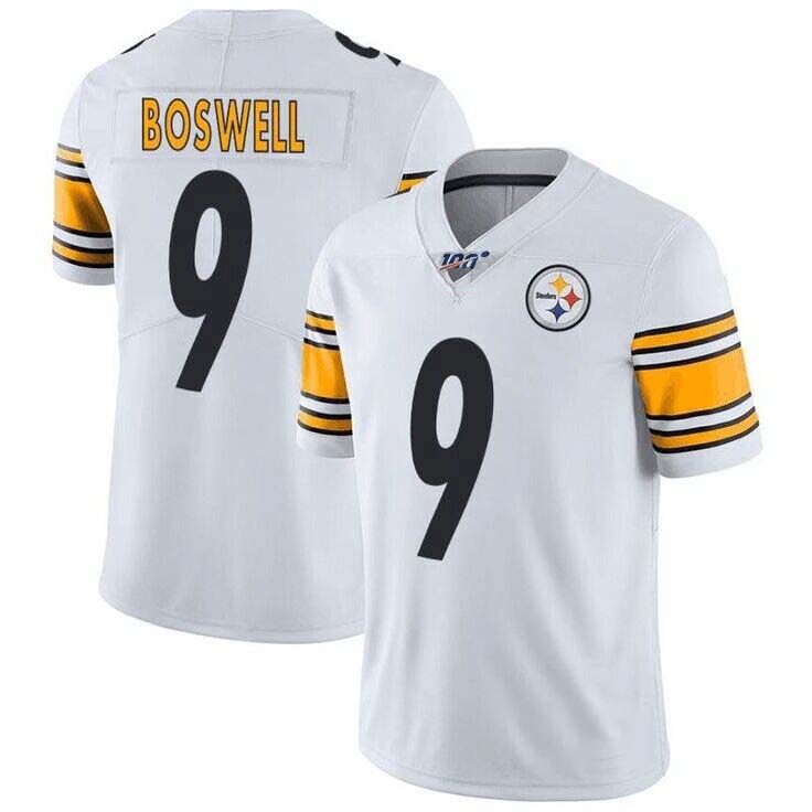 P.Steelers #9 Chris Boswell White Men Women Youth 100th Sport Jerseys Football Jerseys