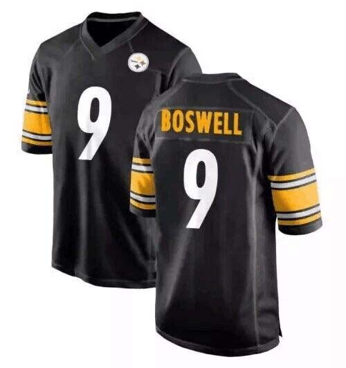 P.Steelers #9 Chris Boswell  Black Football Jerseys Men Women Youth Sport Jerseys