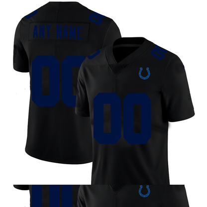 Custom IN.Colts Football Jerseys Black American Stitched Name And Number Size S to 6XL Christmas Birthday Gift