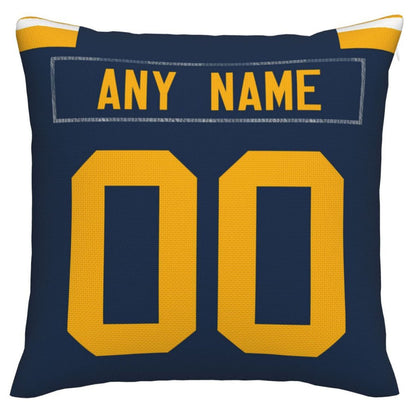 Custom GB.Packers Pillow Decorative Throw Pillow Case - Print Personalized Football Team Fans Name & Number Birthday Gift Football Pillows